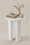 JA3 WHITE SIDE TABLE