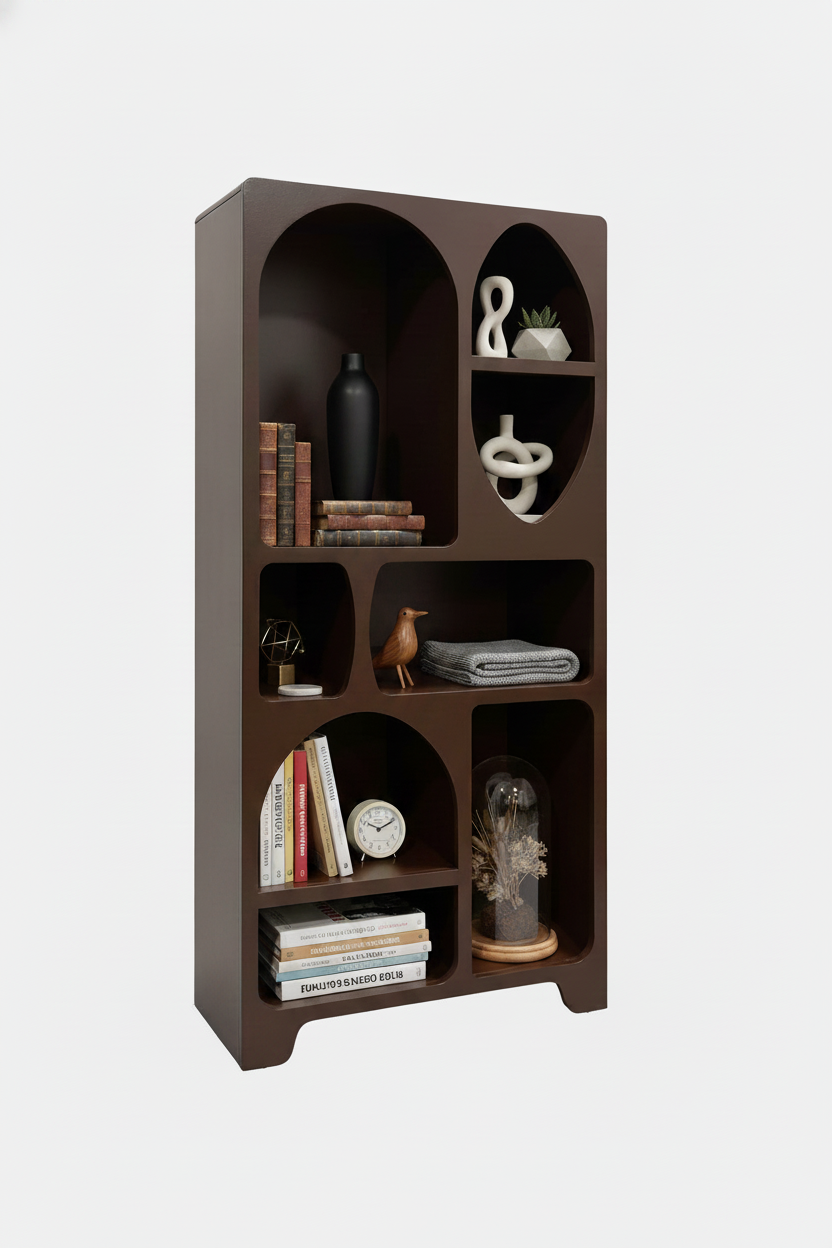ORA DARK BROWN SHELF