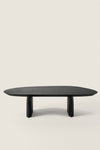 CALLA NATURAL OAK COFFEE TABLE IN BLACK