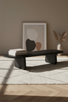 SAGE NATURAL OAK COFFEE TABLE IN BALCK