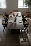 LITTO WALNUT DINING TABLE