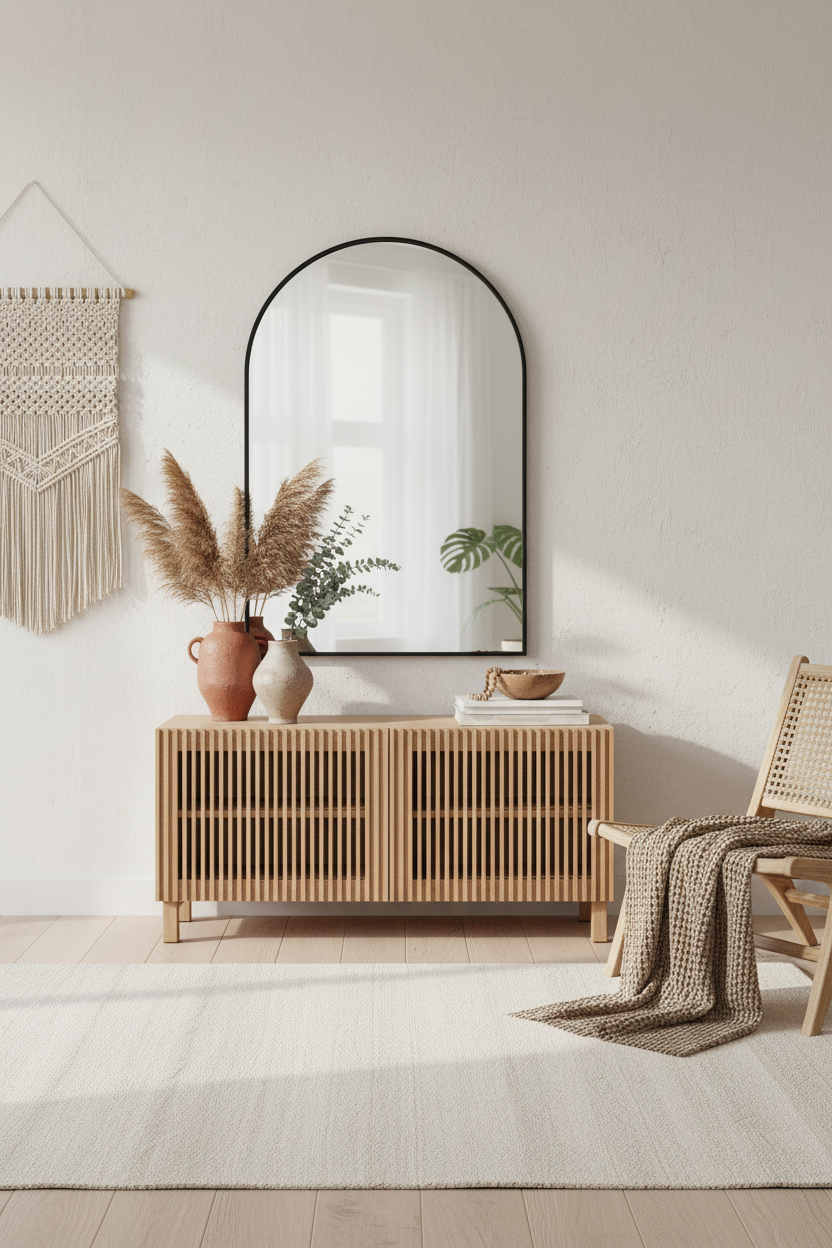 BJORN ARCH MIRROR 85CM