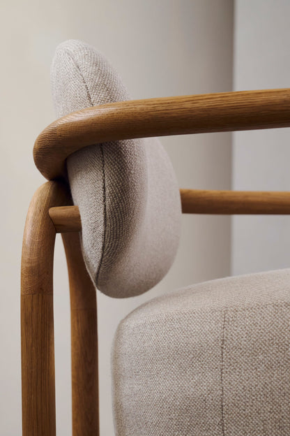 EMMA BEIGE ARMCHAIR
