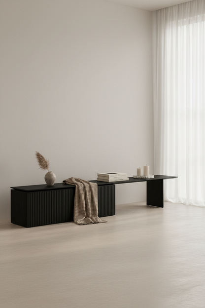 VELASCA BLACK TV UNIT