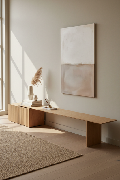 VELASCA NATURAL OAK TV UNIT