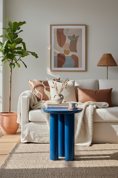 JA3 BLUE SIDE TABLE
