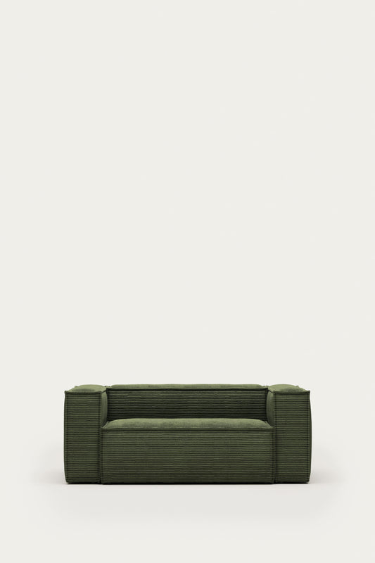 LILY 2 SEATER SOFA IN GREEN