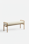SKYLAR LIGHT BEIGE BENCH