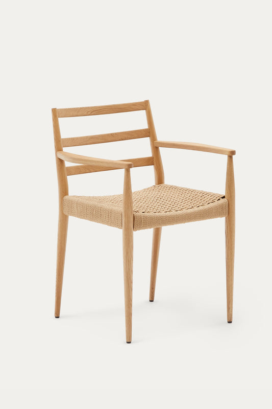 LUNA LIGHT BEIGE ARMCHAIR