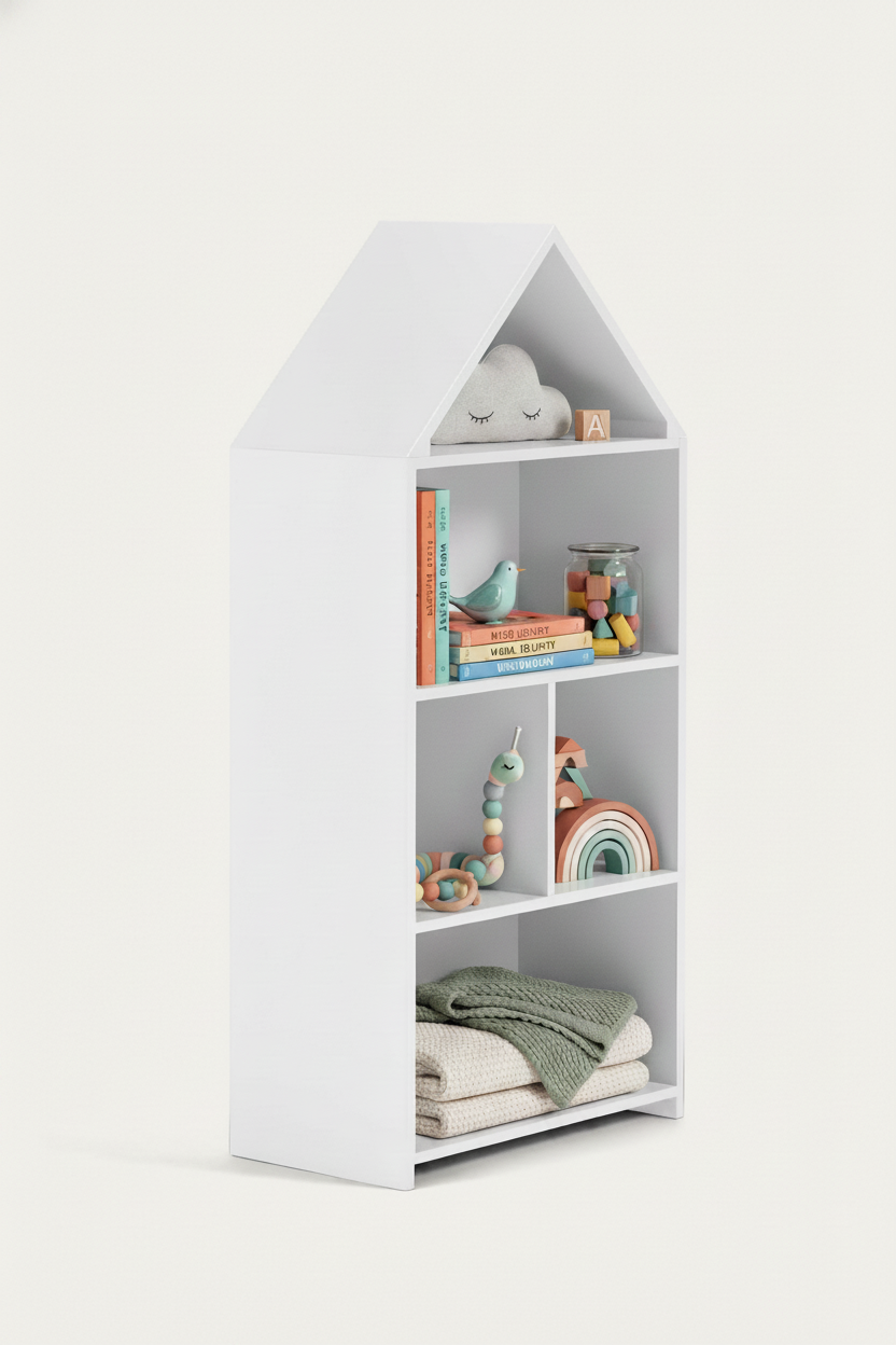 CLARA LITTLE HOUSE WHITE SHELF