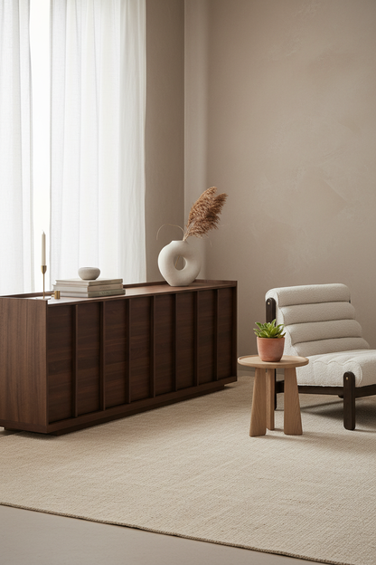 LUMI SIDEBOARD WITH A WALNUT VENEER