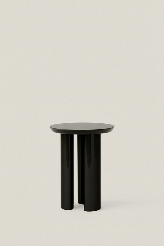 JA3 BLACK SIDE TABLE