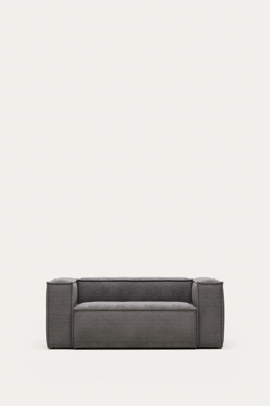 LILY 2 SEATER SOFA IN GREY