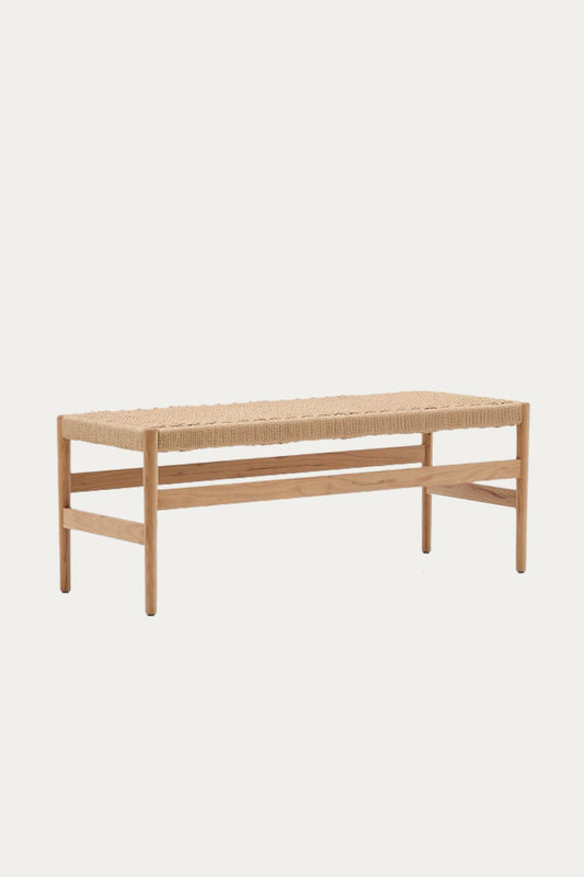 BELLA OAK WOOD NATURAL FINISH BENCH