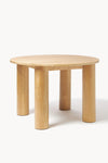 ZOLA LIGHT OAK ROUND DINING TABLE