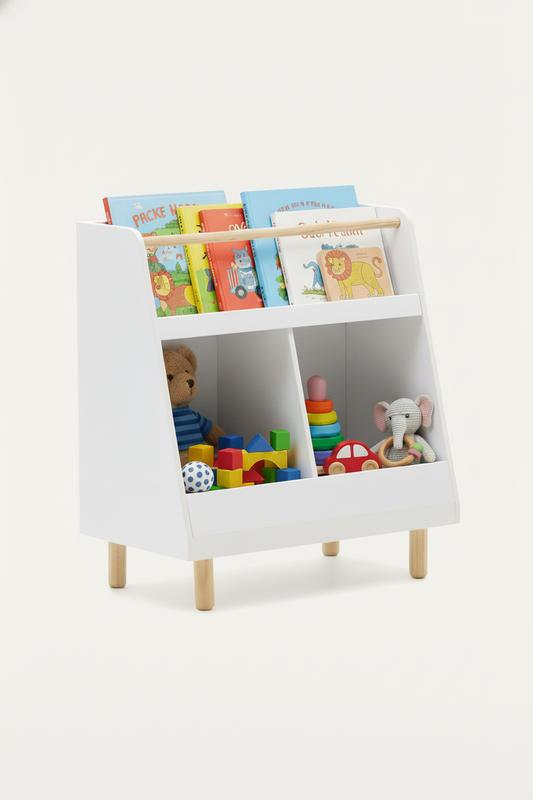 THEA WHITE BOOCASE
