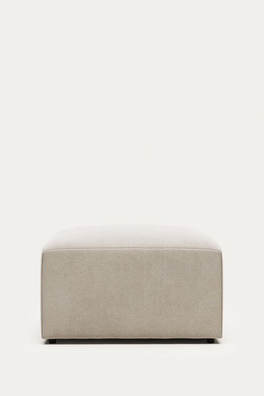 LILY FOOTSTOOL IN BEIGE