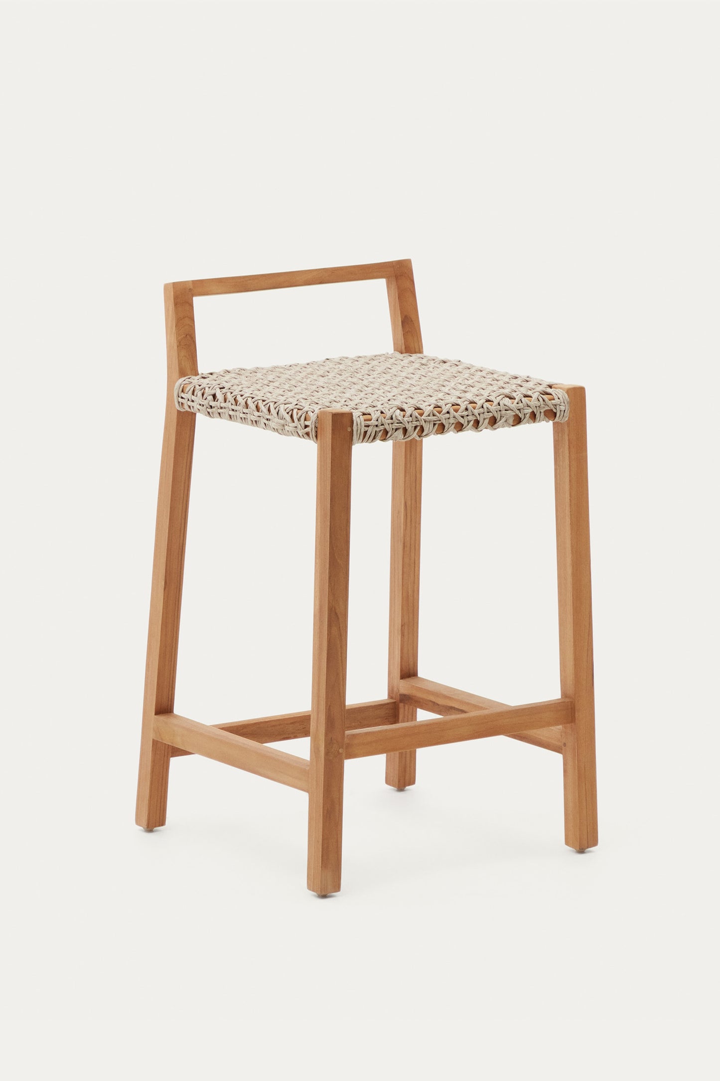 ROLA SOLID TEAK WOOD STOOL