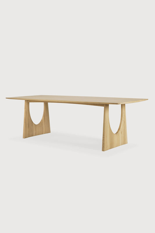 MERY NATURAL OAK DINING TABLE