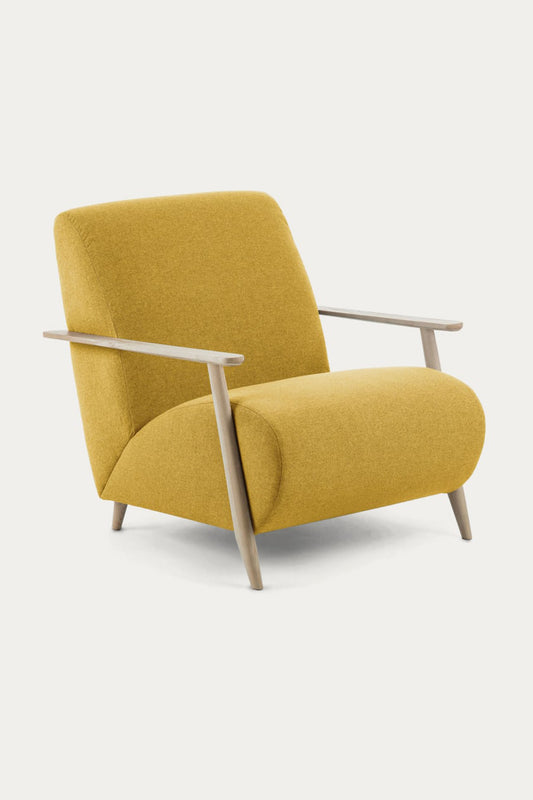 ALICICA ARMCHAIR IN MUSTARD