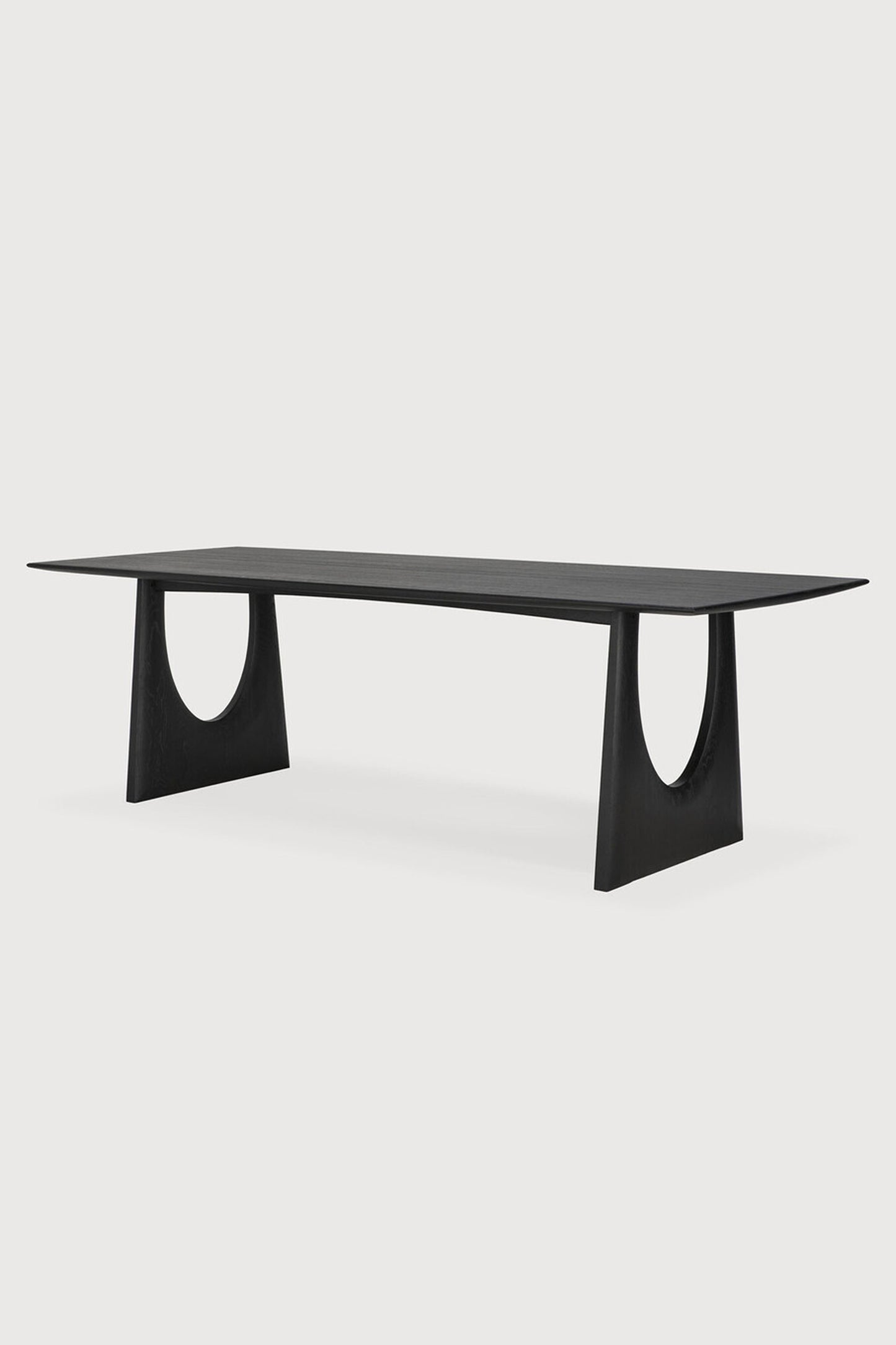 MERY BLACK OAK DINING TABLE