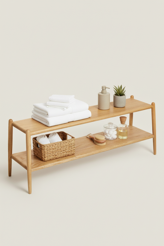 BROOKE OAK WOOD BENCH