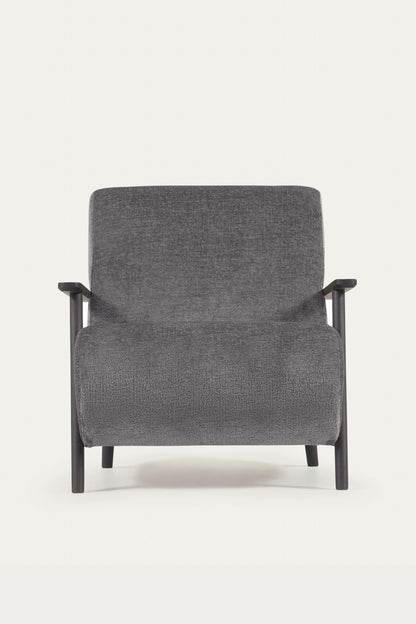 ALICICA ARMCHAIR IN GREY CHENILLE