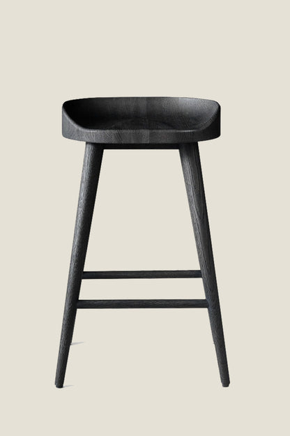 ODESSA OAK WOOD BAR STOOL