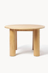 ZOLA LIGHT OAK ROUND DINING TABLE