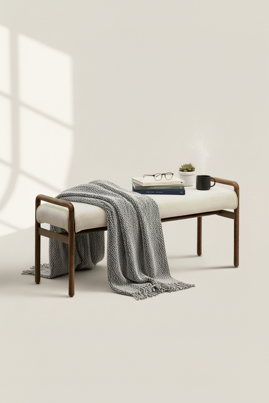 SKYLAR DARK BROWN BENCH