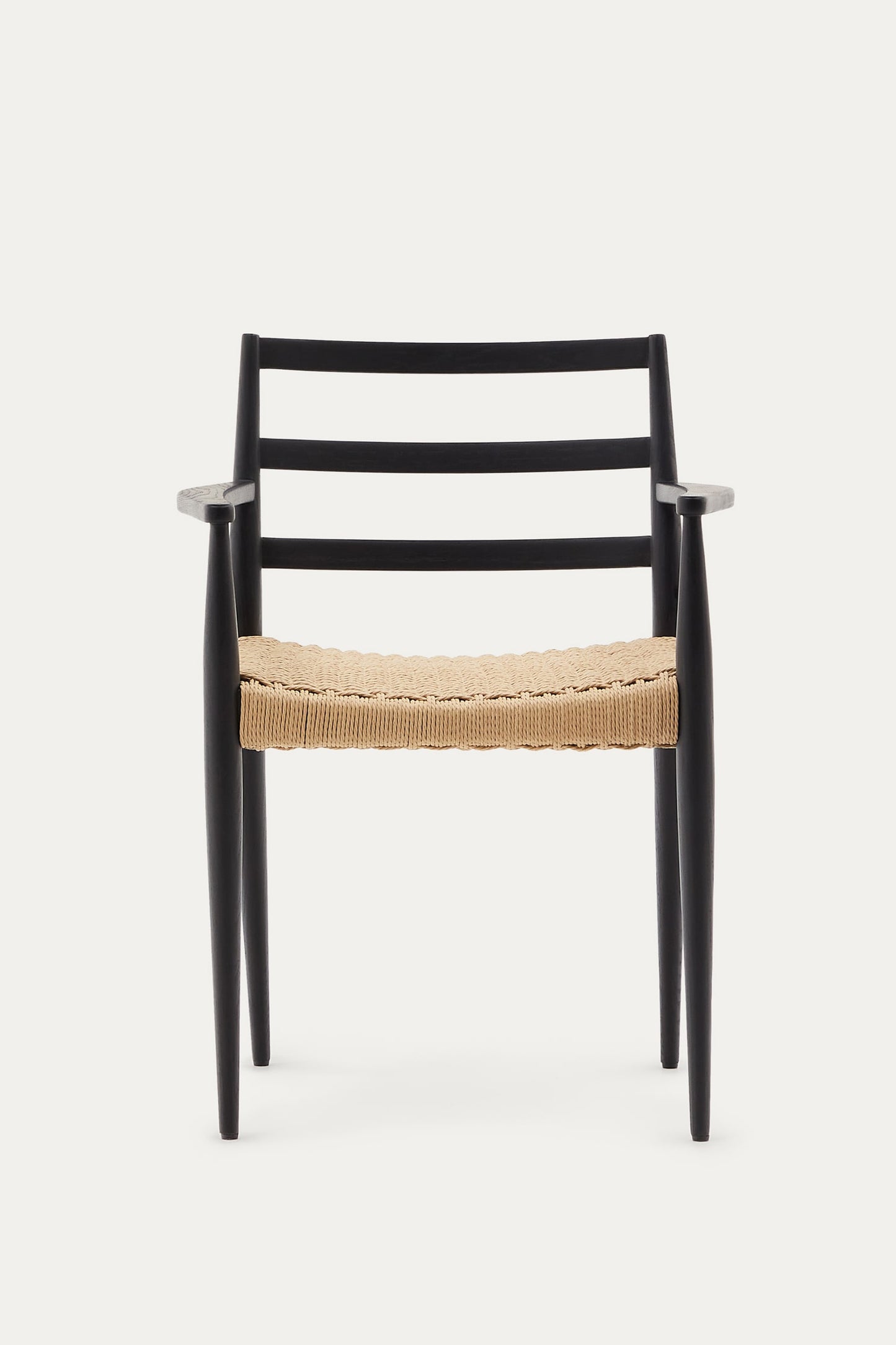 LUNA BLACK ARMCHAIR