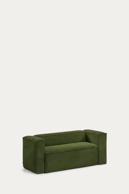 LILY 2 SEATER SOFA IN GREEN