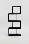 AROBA BLACK SHELVING UNIT