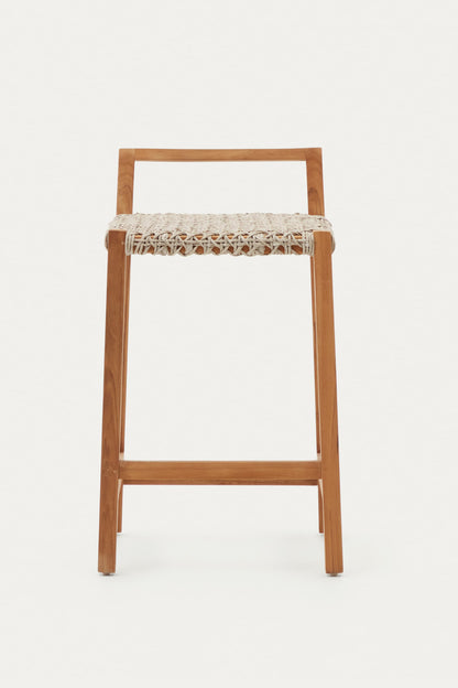 ROLA SOLID TEAK WOOD STOOL