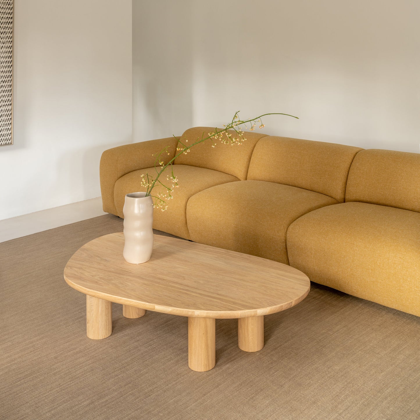 BRYNN NATURAL OAK COFFEE TABLE