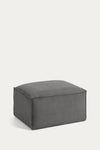 LILY FOOTSTOOL IN GREY