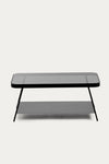 INDI BLACK GLASS COFFEE TABLE