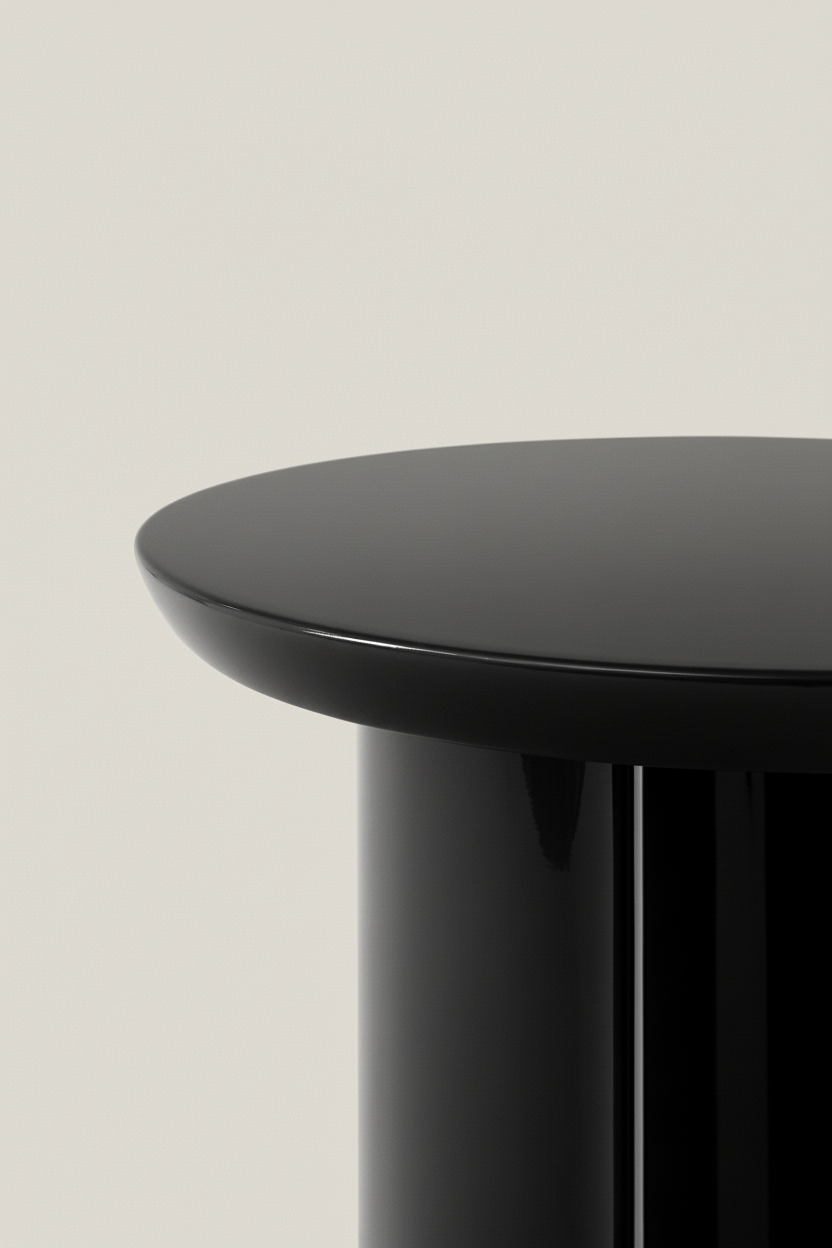 JA3 BLACK SIDE TABLE