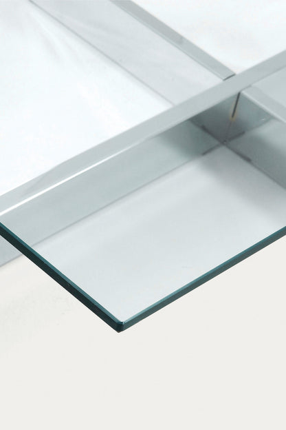 WINNIE TRANSPARENT GLASS COFFEE TABLE