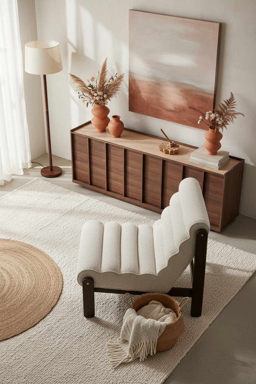 LUMI SIDEBOARD WITH A WALNUT VENEER
