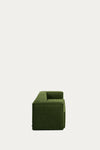 LILY 3 SEATER SOFA IN GREEN