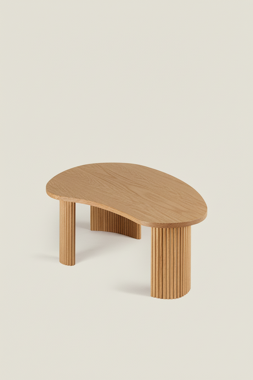 ALAIN NATURAL OAK COFFEE TABLE