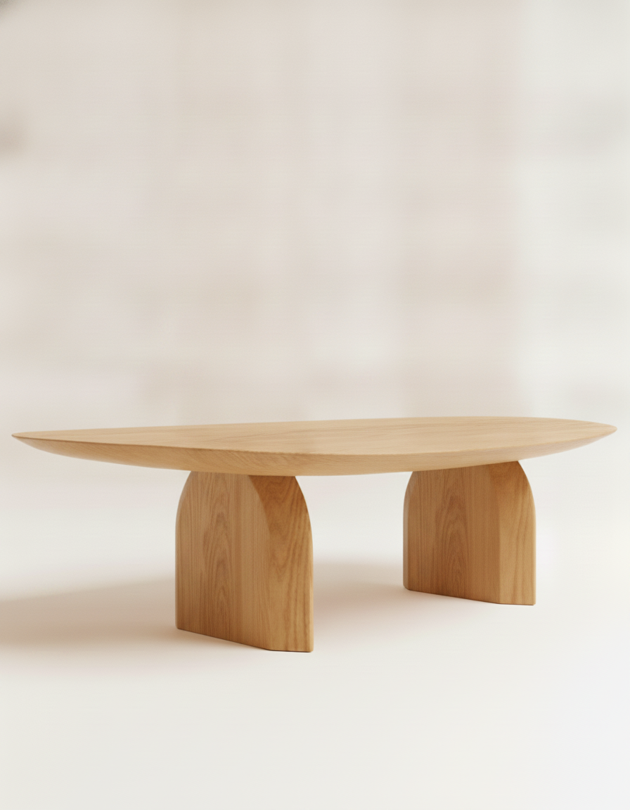 CALLA NATURAL OAK COFFEE TABLE