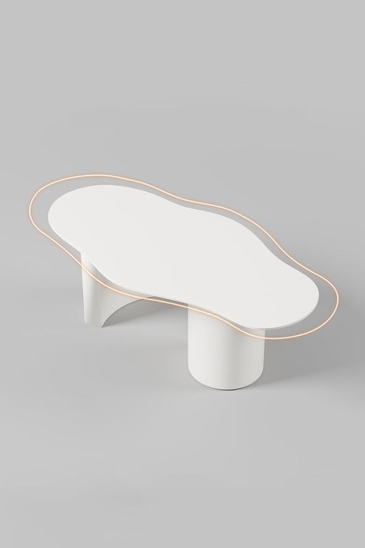 FAYA COFFEE TABLE IN WHITE