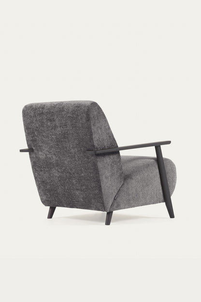 ALICICA ARMCHAIR IN GREY CHENILLE