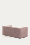 LILY 3 SEATER SOFA IN PINK