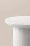 JA3 WHITE SIDE TABLE