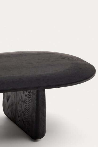 SAGE NATURAL OAK COFFEE TABLE IN BALCK