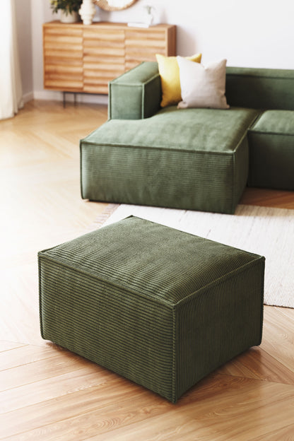 LILY FOOTSTOOL IN GREEN