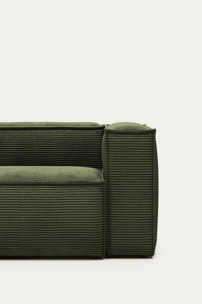 LILY 3 SEATER SOFA IN GREEN